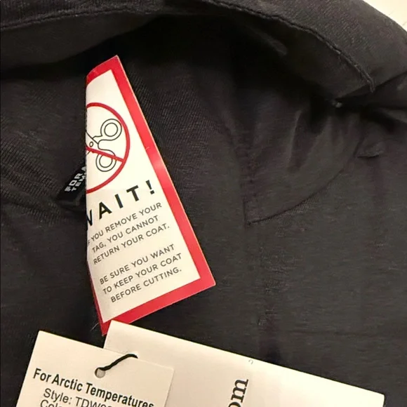 Triple Fat Goose Colburn Men's Charcoal Parka - Picture 6 of 9